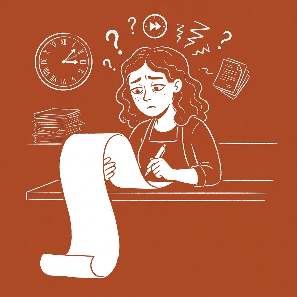 Senza Kiosk: confusione, foglietti persi, ordini dimenticati